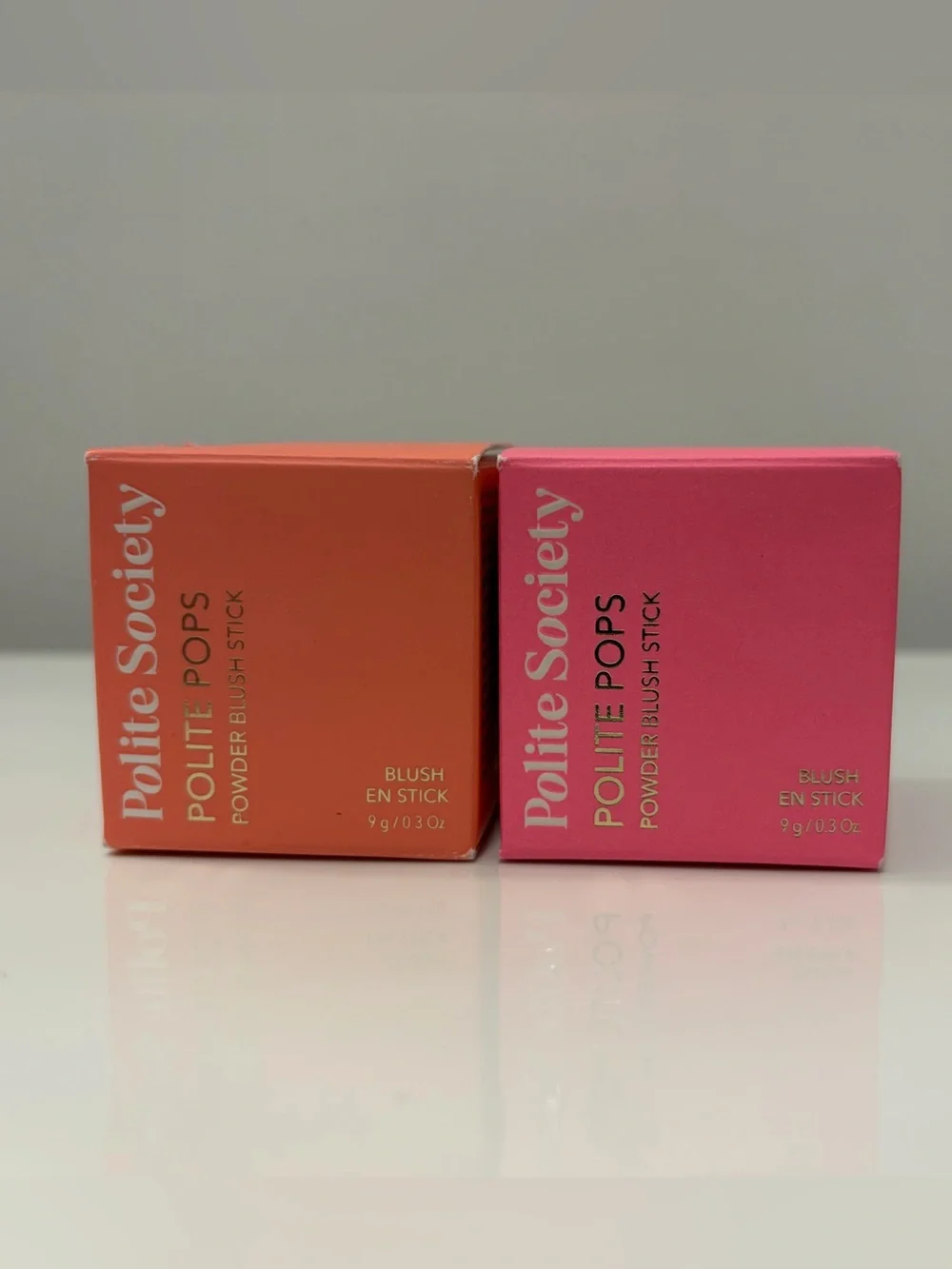 Polite Society Polite Pops Powder Blush Stick (2PC Bundle) - New In Box